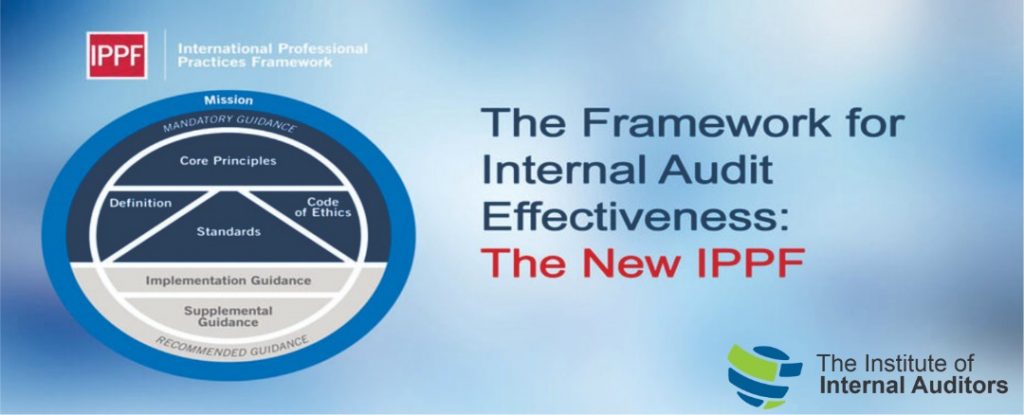 New IPPF for Internal Auditors.